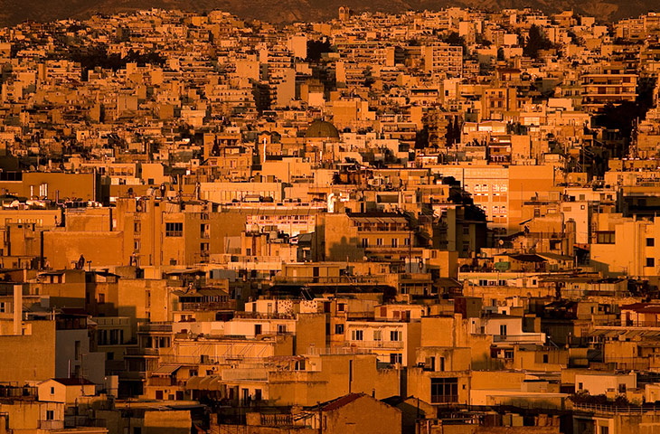 In Pictures: Orange: Athens suburbs