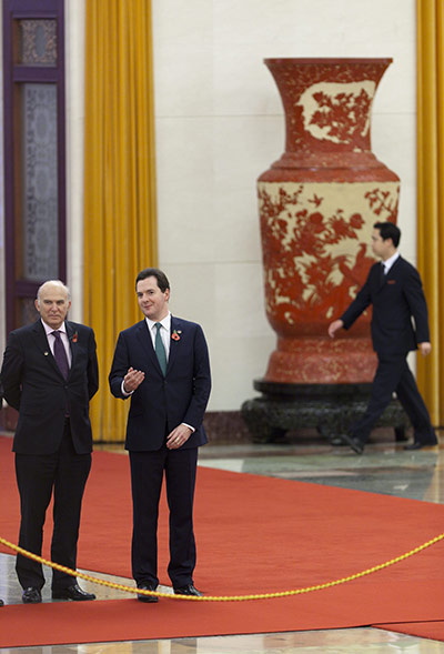 Week in Business: George Osborne talks with Vince Cable in Beijing