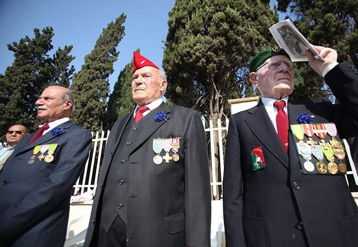 Remembrance day: Lebanese veterans attend the Armistice Day