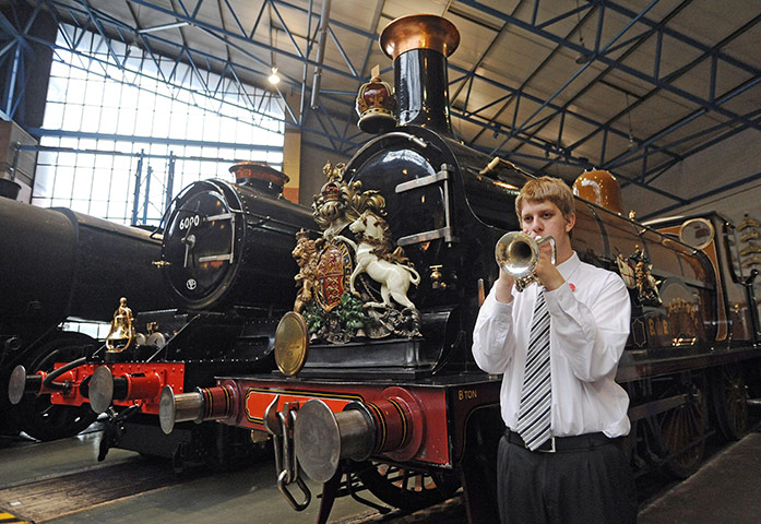 Remembrance day: National Railway Museum in York 