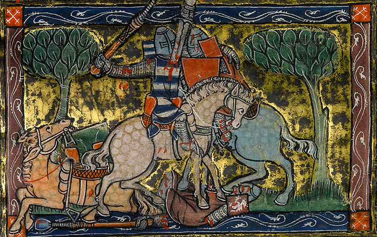 Sotheby's Auction: Medieval manuscript of the tales of Arthur and the Round Table