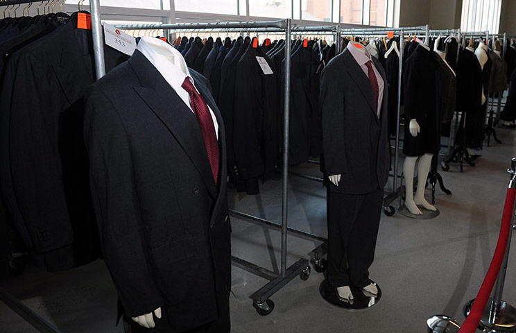 Bernard Madoff: Suits worn by Bernard Madoff are to be auctioned off