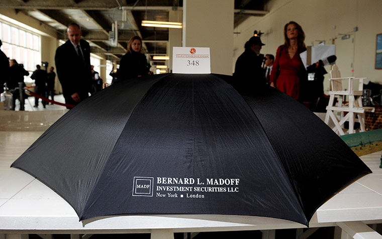 Bernard Madoff: An umbrella belonging to Bernard Madoff is to be auctioned off