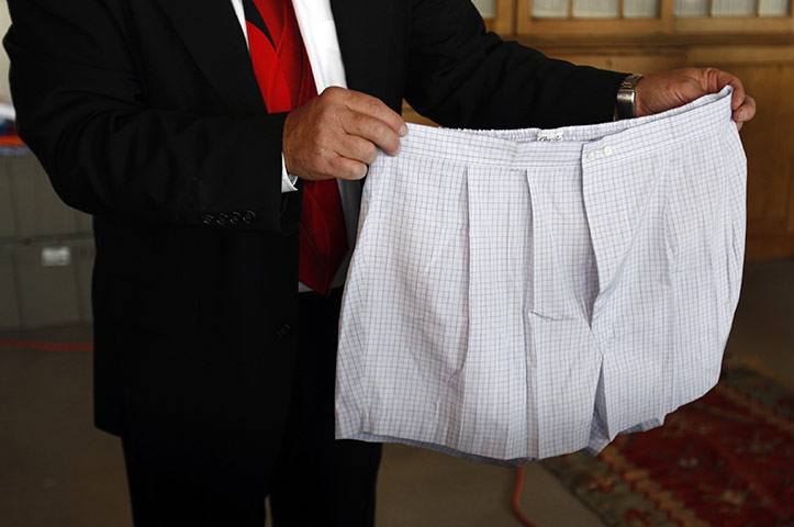 Bernard Madoff: A pair of boxer shorts belonging to Bernard Madoff to be auctioned