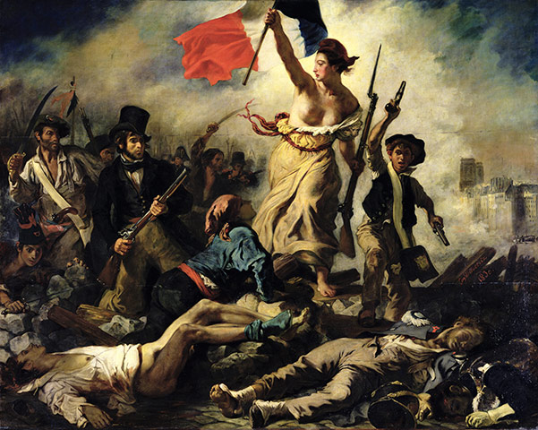 Top 10 protests: Liberty Leading the People by Eugene Delacroix