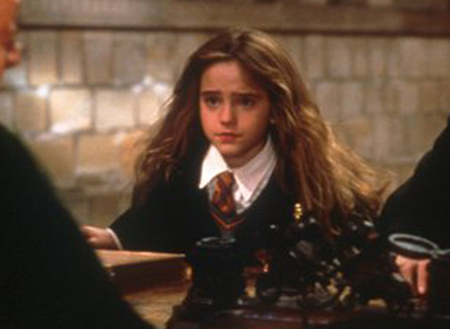 Harry Potter ageing: Harry Potter and the Philosopher's Stone (2001) 