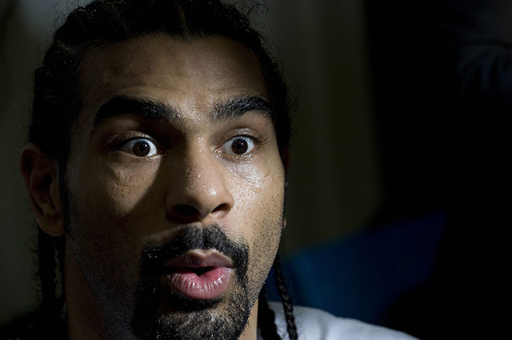 Haye v Harrison: David Haye seeks shocked & suprised after hearing questions from reporters 