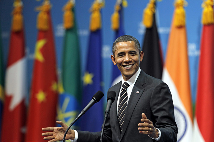 G20 Summit Update: Barack Obama addresses a press conference at the end of the G20 Summit