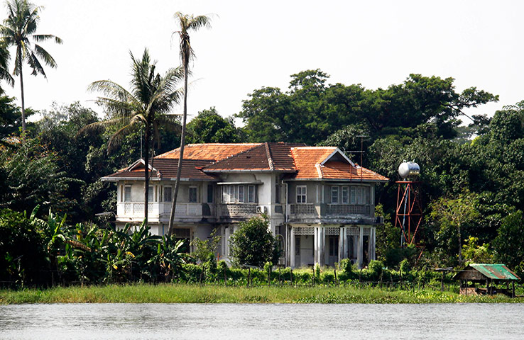 Aung San Suu Kyi release: 2010: The home of Aung San Suu Kyi on the banks of Inya Lake near Yangon