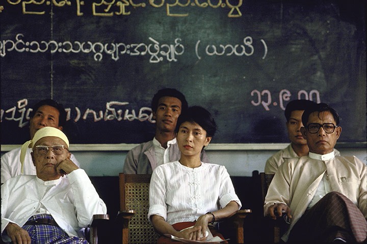 Aung San Suu Kyi release: 1988: Burmese Opposition Leaders 