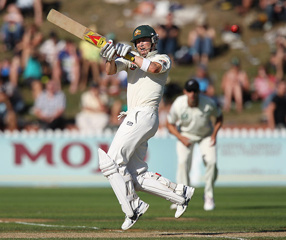 Australia's Ashes squad: First Test - New Zealand v Australia: Day 1