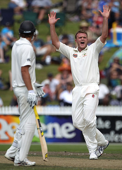 Australia's Ashes squad: Second Test - New Zealand v Australia: Day 2