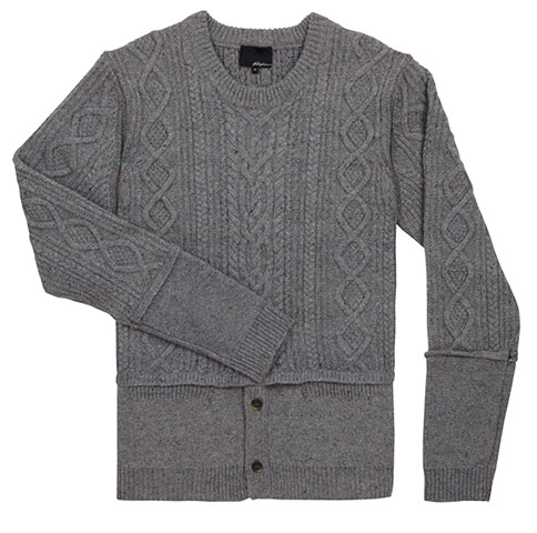 Key trends: men's grey: Jumper