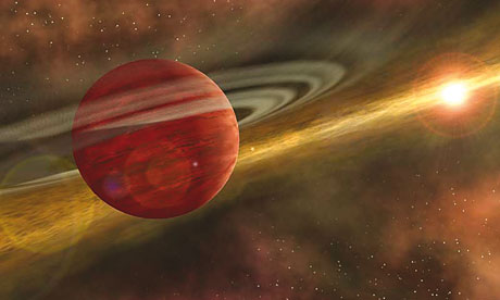 Exoplanet near Coku Tau 4