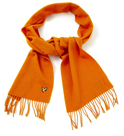 The edit ... scarves: Lyle and Scott scarf