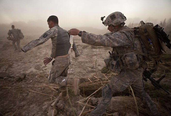 101st Airborne: Private Jagielo is medically evacuated