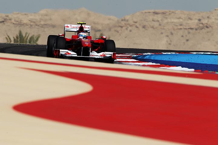 motor sport: F1 Grand Prix of Bahrain - Practice