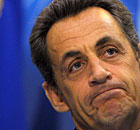 Nicolas Sarkozy at the G20 summit in Seoul