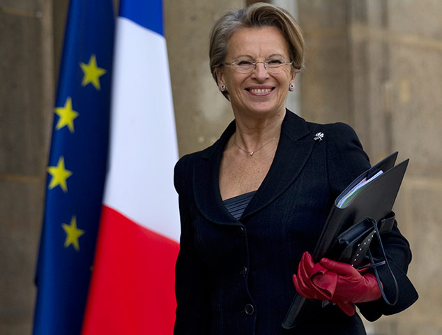 Sarkozy Cabinet: Michèle Alliot -Marie French cabinet meeting