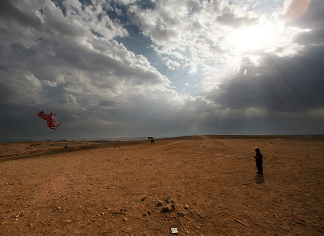 24 hours in pictures: Bedouins celebrate Eid in Negev Desert