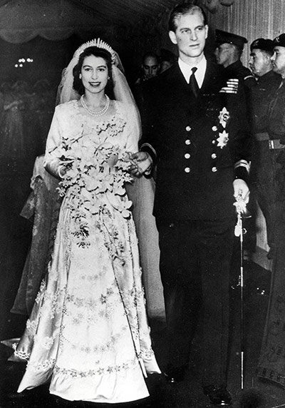 Royal Weddings: Princess Elizabeth (later Queen Elizabeth II) and Philip Mountbatten