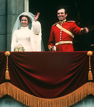 Royal Weddings: Princess Anne and Captain Mark Phillips