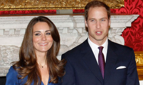 kate middleton issa blue dress prince william fiancee ring. Prince William and his fiancee