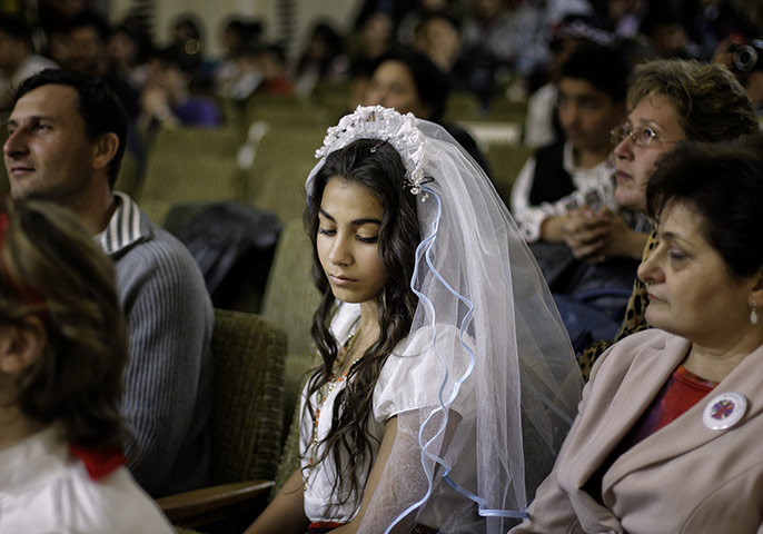 24 hours in pictures: children's theatre competition in Romania