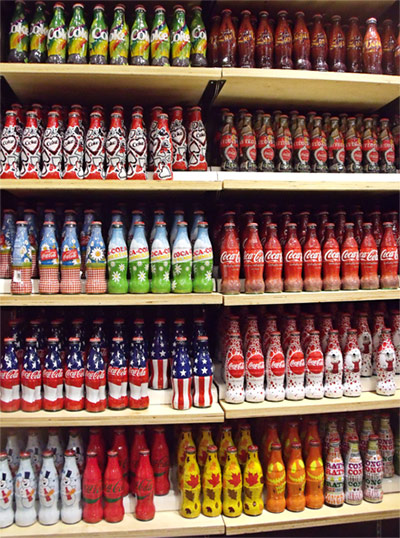 In pictures: material: Coca-Cola Store