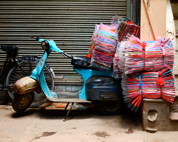 In pictures: material: streets of Old Delhi