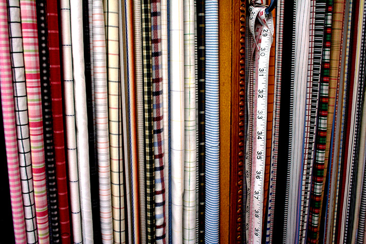 In pictures: material: fabric racks