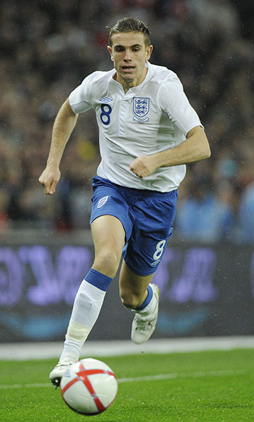 England v France: Sunderland's Jordan Henderson goes on a marauding run on his debut