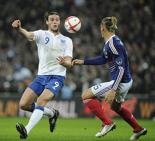 England v France: Carroll takes on Mexes