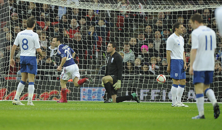 England v France: Valbuena scores to make it 2-0