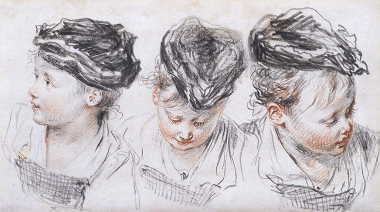 Royal Academy 2011 Prog: Royal Academy of Art 2011: Watteau's Drawings Virtuosity and Delight