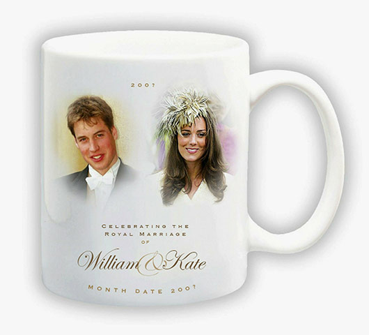 Kate and William Wedding: A souvenir mug