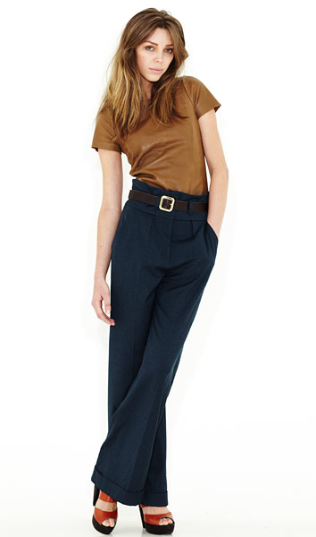 Line-up: leather: Shell top