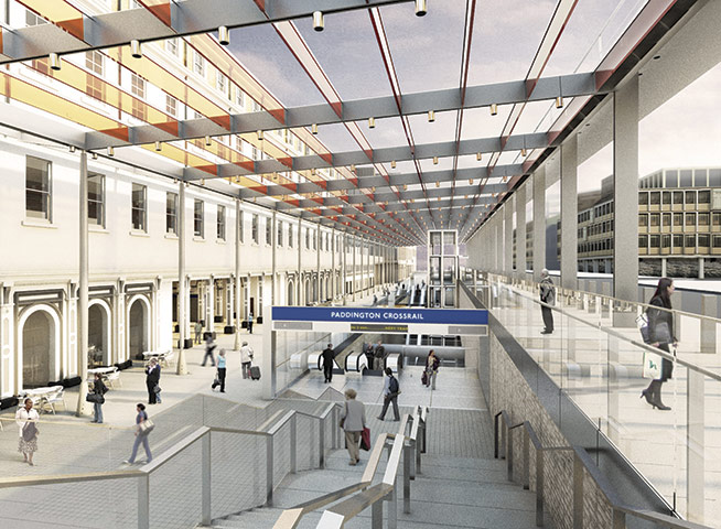 Crossrail Designs: Crossrail stations designs unveiled - Paddington