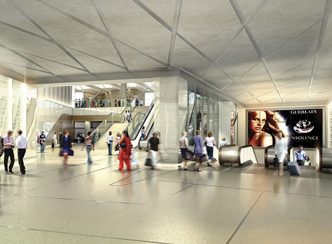 Crossrail Designs: Crossrail stations designs unveiled - Farringdon