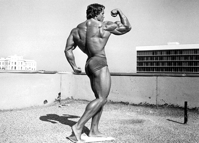 Arnold Schwarzenegger : Arnold Schwarzenegger In 'Pumping Iron' -1977