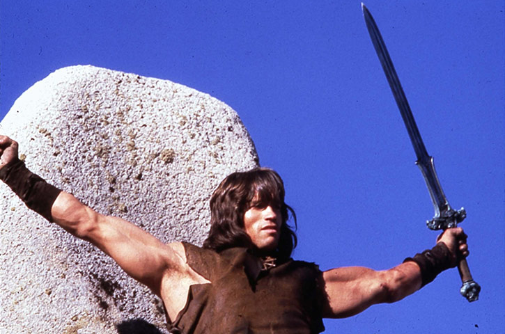 Arnold Schwarzenegger : Arnold Schwarzenegger in 1982's Conan The Barbarian