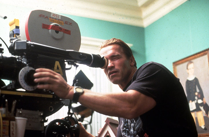 Arnold Schwarzenegger : Arnold Schwarzenegger In 1992 on set of Christmas in Conecticut