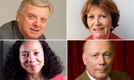 Michael Grade, Joan Bakewell, Oona King, Julian Fellows