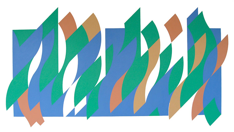 Bridget Riley: Arcadia 1 (Wall Painting 1)