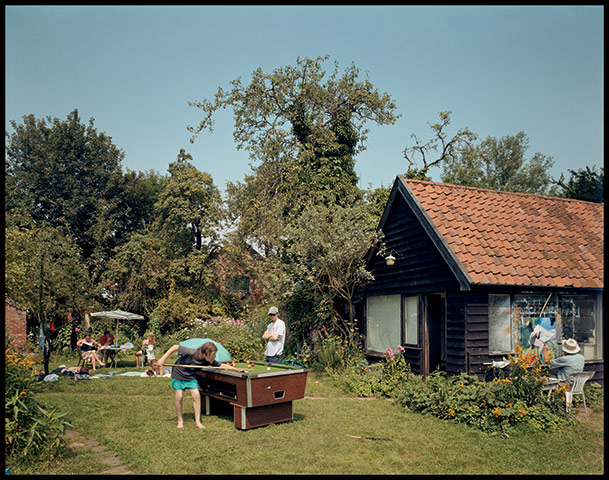 Sargy Mann: The Garden, Bungay, July 2002