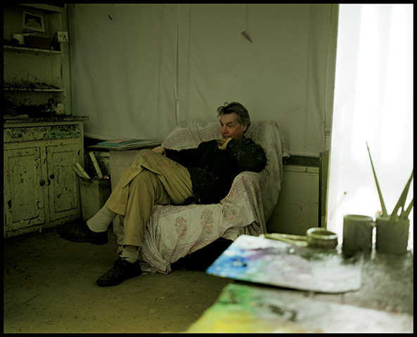 Sargy Mann: In the Studio, Bungay 2003