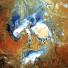 Landsat images: Lake Eyre in Australia looking like a spooky skull