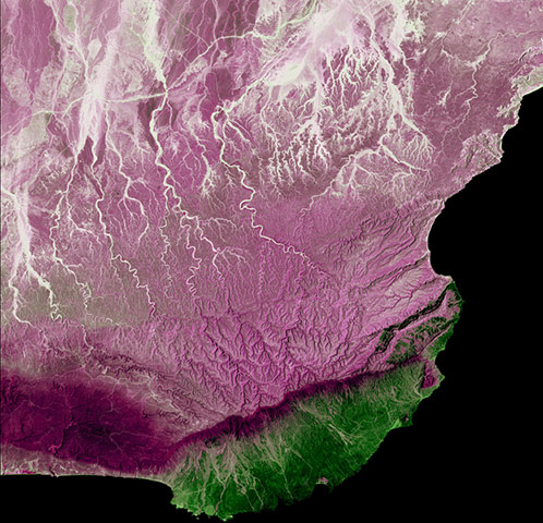 Landsat images: Earth As Art satellite images - Nov 2010