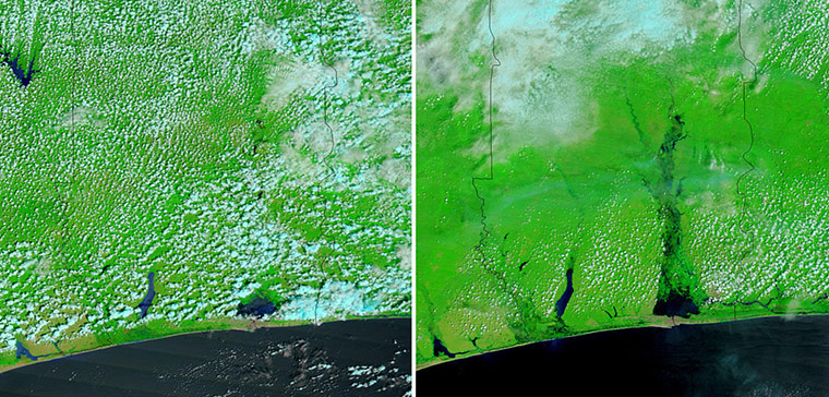 Floods in Benin: The Government  has declared a national emergency