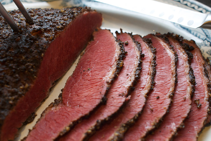 Making pastrami: Making pastrami 8